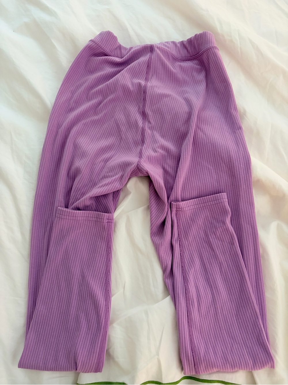 ALO Yoga Ribbed Lavender Leggings